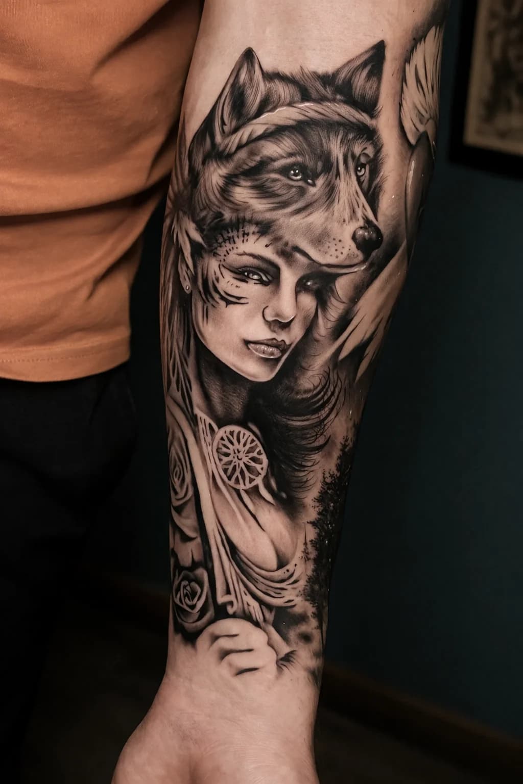 Ejemplo de tatuaje de estilo realismo